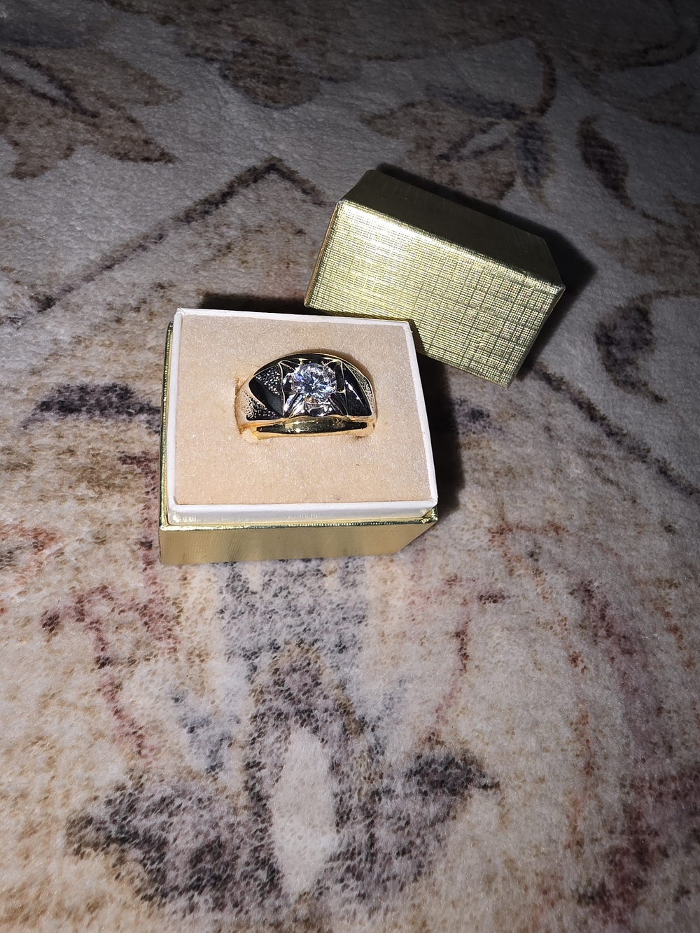 Lind Antique 14k HGE Mens Ring
